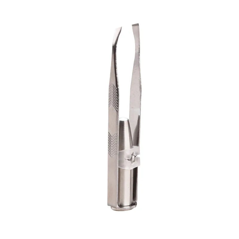 LED Eyebrow Tweezer – Lighted Stainless Steel Precision Tweezers