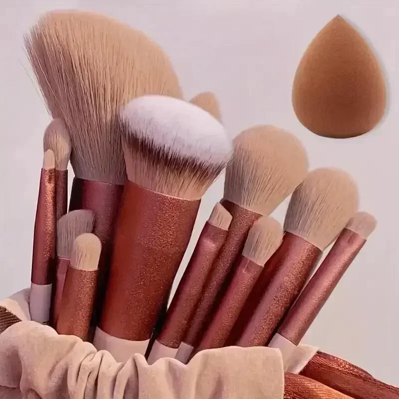 Makeup Brush Set, Soft Foundation, Eyeshadow & Blending Brushes