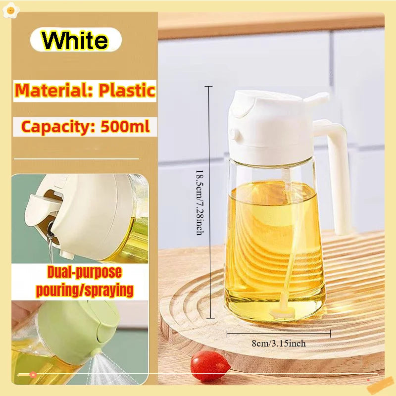 Oil Spray Bottle for Cooking, BBQ, Baking and Roasting