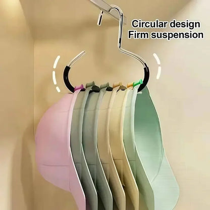 Hat Rack Organizer – 5-Piece Wall Mount Cap Holder