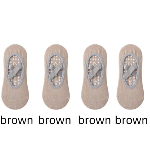 Women’s Yoga Grip Socks Silicone Anti-Slip