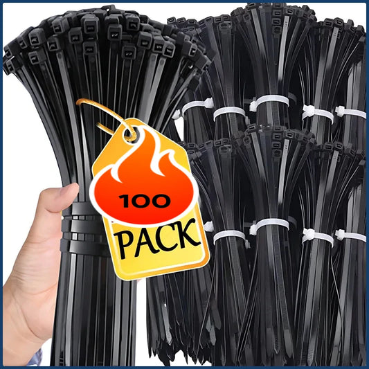 Nylon Cable Ties Self Locking Zip Ties for Cable Management
