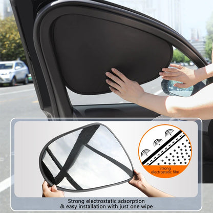 Car Window Sun Shade – Electrostatic Side Window UV Protection