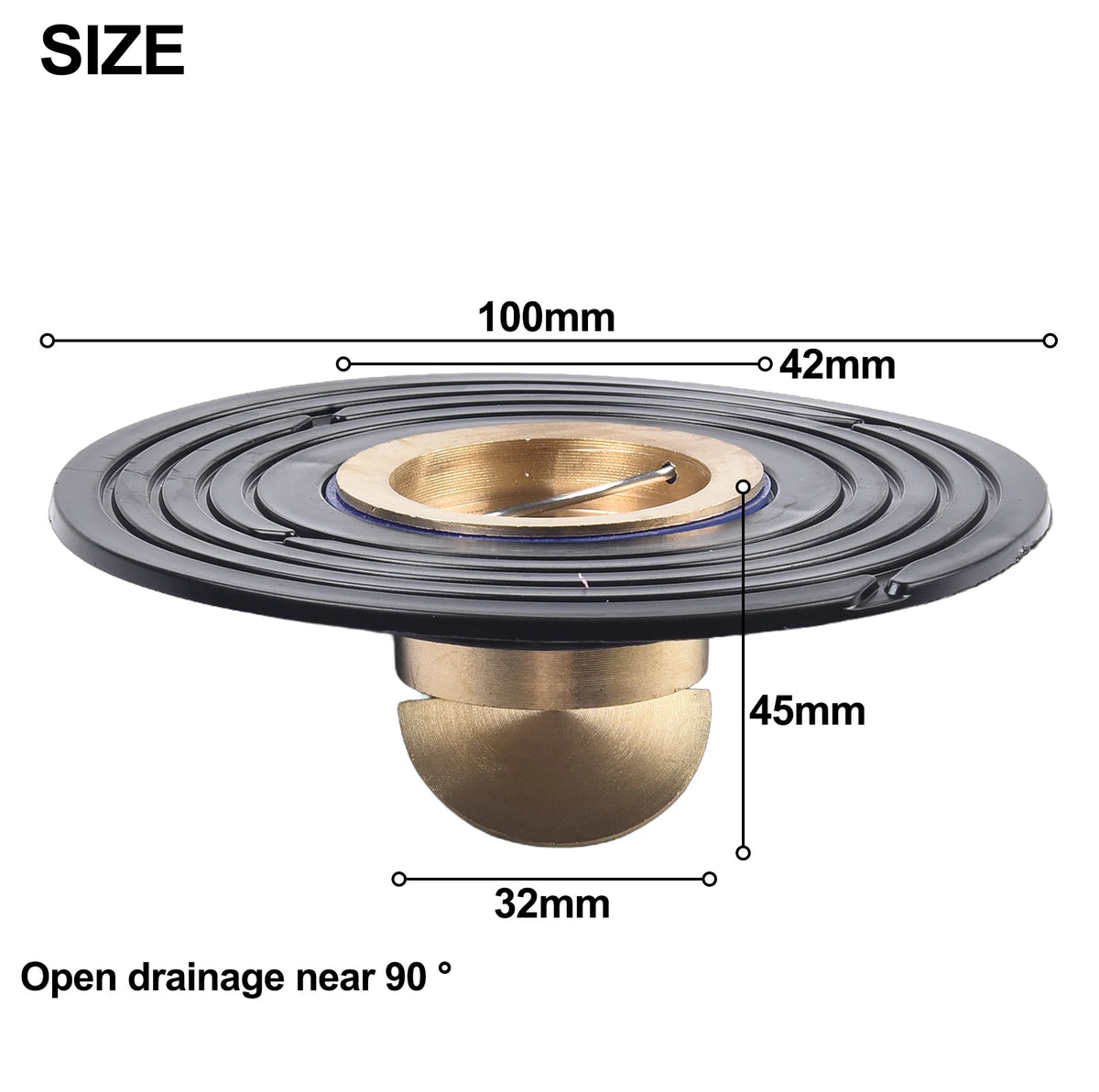 Floor Drain Core – Fast Drainage Odor & Insect Proof Drain Insert
