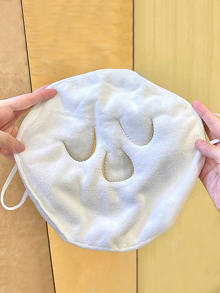 Hot Compress Face Towel for Warm and Cold Facial Care