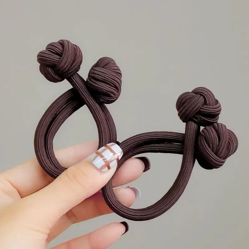 Women's Stretchy Hair Ties – Elastic Ponytail Bands for Daily Use