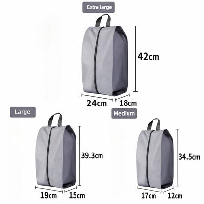 Travel Shoe Storage Bag – Waterproof Zipper Shoe Organizer Pouch
