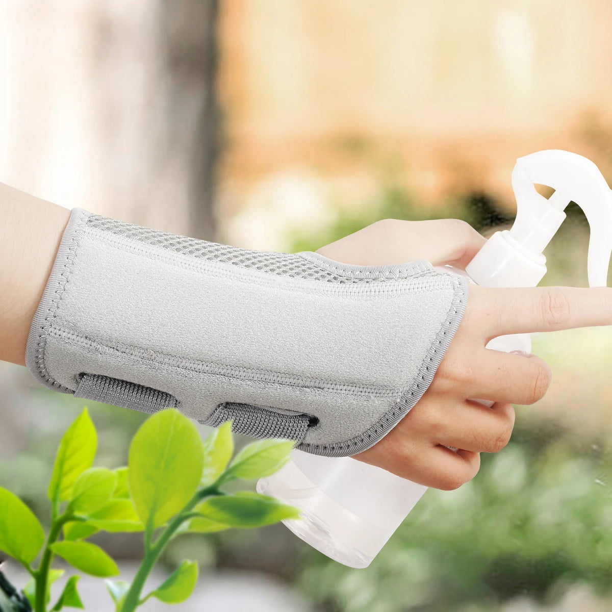Wrist Brace with Adjustable Straps for Everyday Hand Support