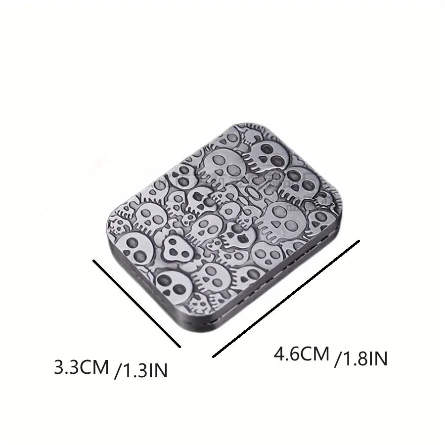 Metal Fidget Slider – Push Card Haptic Desk Toy for Teens & Adults