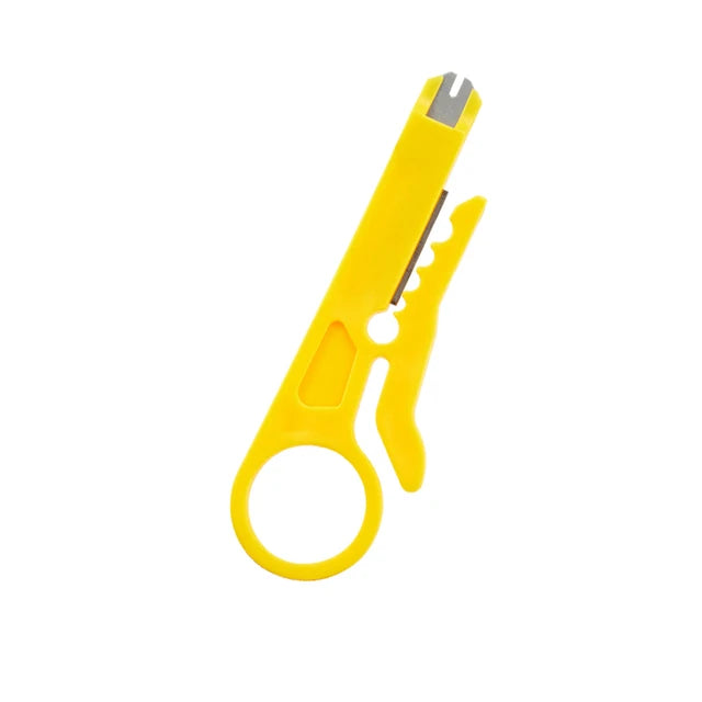 Wire Stripper Tool with Cable Cutter and Punch Down Function