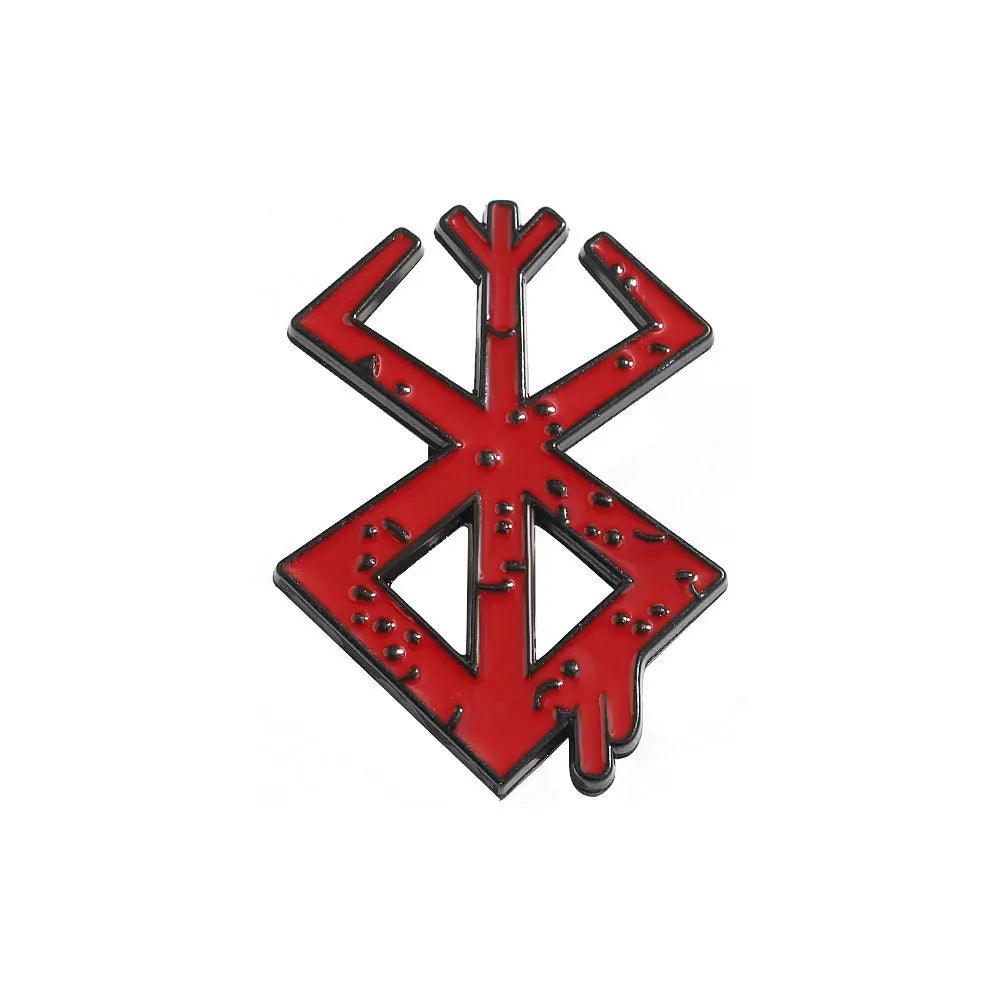 Berserk Beherit Anime Game Red Cartoon Brooch Lapel Pin Backpack Hat Clothing Accessories Badge Jewelry Gift For Friends