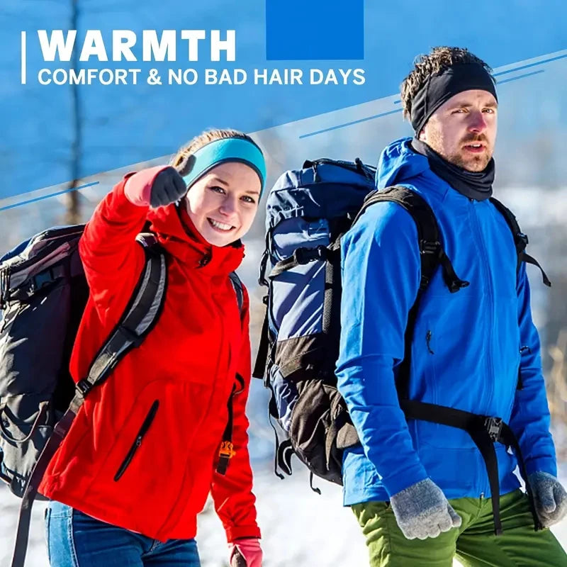 Fleece Ear Warmers – Soft Winter Headband for Outdoor Sports