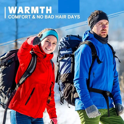 Fleece Ear Warmers – Soft Winter Headband for Outdoor Sports