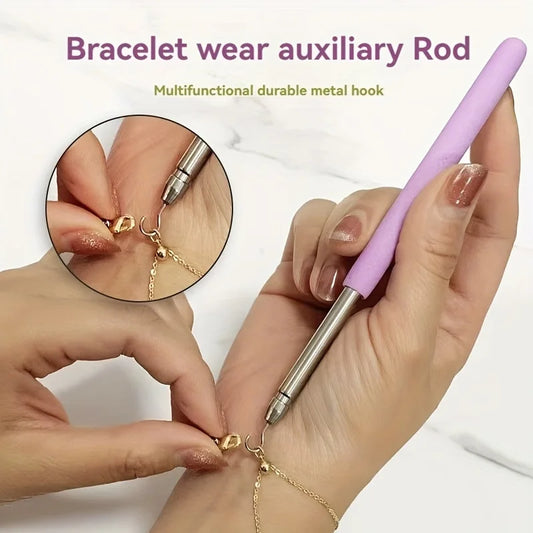 Bracelet Helper Tool for Fastening Jewelry Clasps and Closures