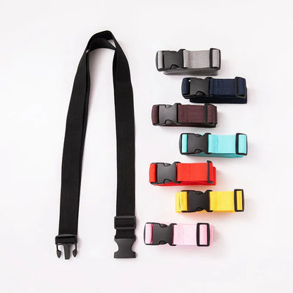 Adjustable Luggage Strap 2m Suitcase Belt with Secure Buckle