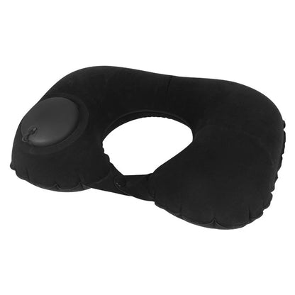 Inflatable Neck Pillow – Portable U-Shaped Travel Pillow for Flights