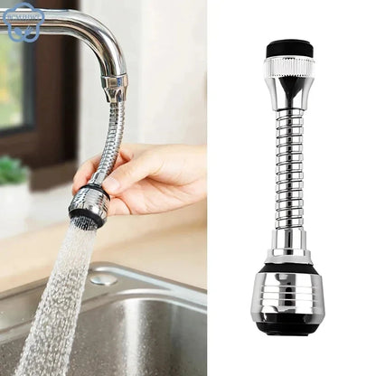 Kitchen Faucet Sprayer Attachment Rotating Splash Proof Water Extender