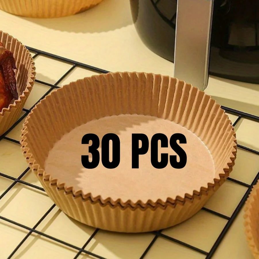 Air Fryer Paper Liners Disposable Non Stick Parchment Baking Sheets