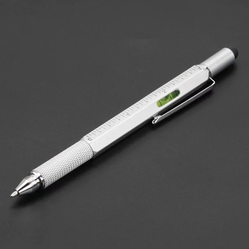 7 in 1 Multifunction Pen with Stylus, Ruler & Screwdriver