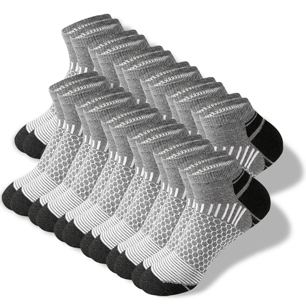 Men's Low Cut Socks – Comfortable Casual Socks, 6 or 12 Pairs