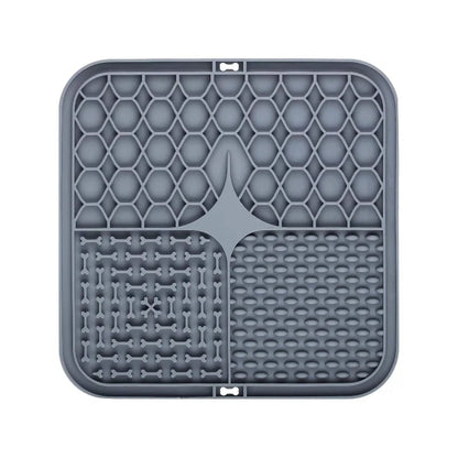 Dog Lick Mat for Slow Feeding, Training and Bath Time Distraction