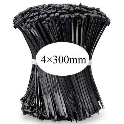 Nylon Cable Ties Self Locking Zip Ties for Cable Management