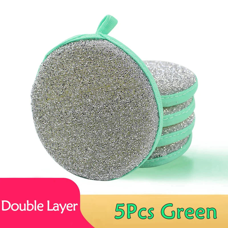 Double-Sided Dishwashing Sponge for Pots, Pans and Kitchen Cleaning