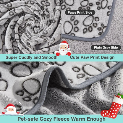 Dog Blanket – Soft Washable Pet Blanket for Dogs, Puppies & Cats