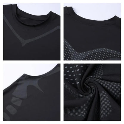 Men's Compression Tank Top Sleeveless Quick Dry Gym Workout Shirt