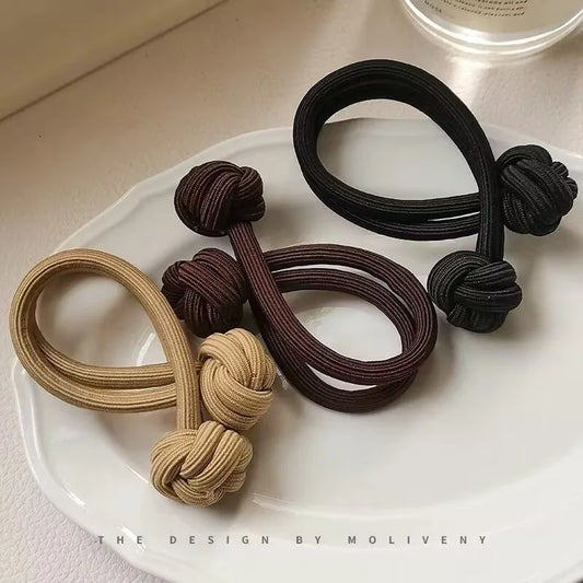 Women's Stretchy Hair Ties – Elastic Ponytail Bands for Daily Use