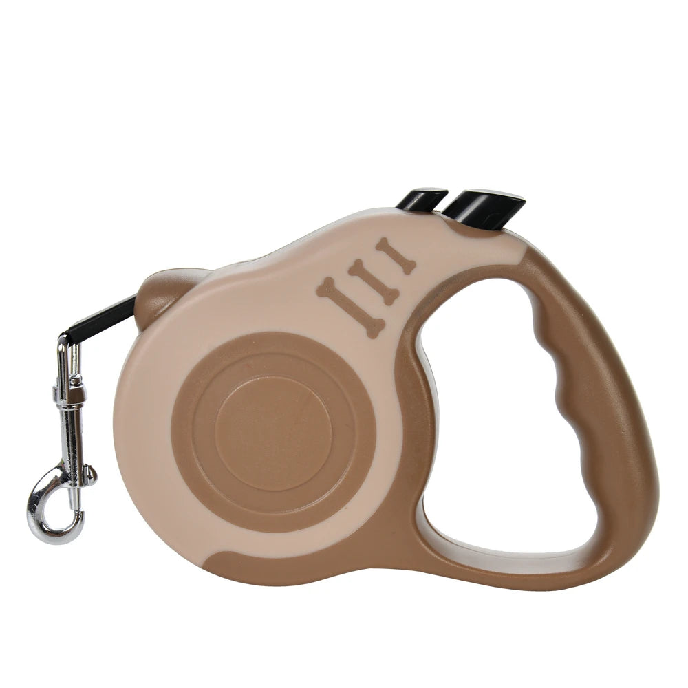 Retractable Dog Leash for Small Dogs & Cats – 3M or 5M Nylon Lead