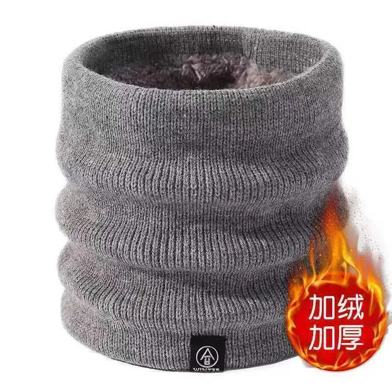 Knitted Neck Warmer for Winter Running Hiking and Outdoor Sports
