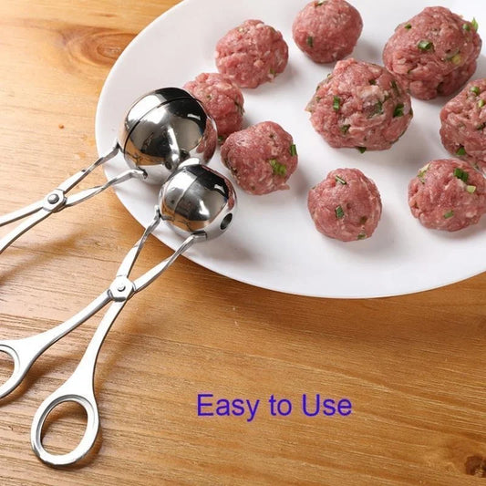 Stainless Steel Meatball Maker Tool for Meatballs and Rice Balls