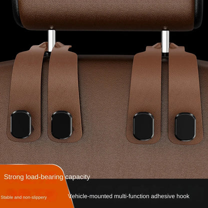 Car Headrest Hook – Universal Seatback Bag Holder