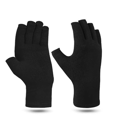 Fingerless Compression Gloves for Hand Support and Sports