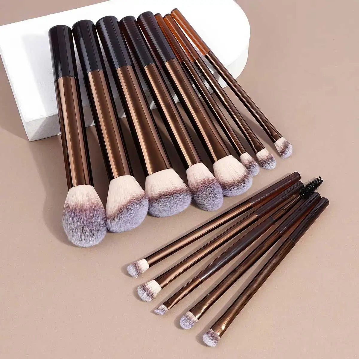 13PCS Makeup Brush Set – Foundation, Concealer, Powder & Eyeshadow Brushes