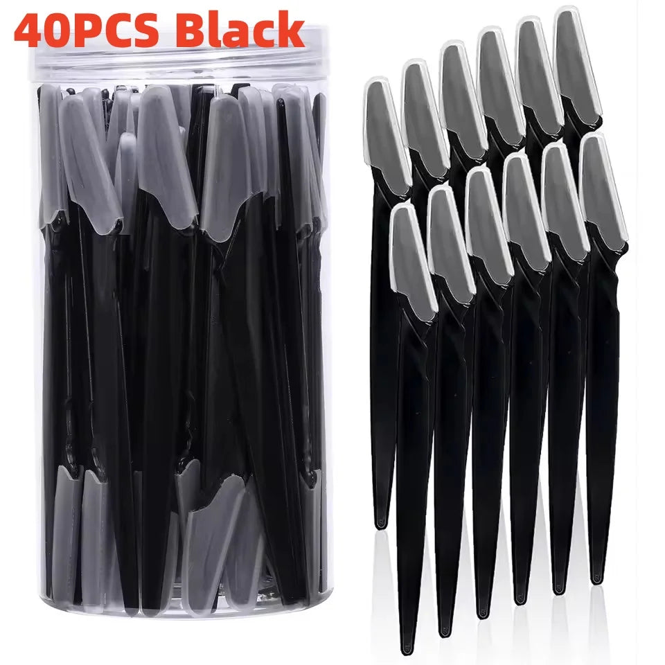 Eyebrow Razor with Protective Cover – Easy Facial Hair Trimmer