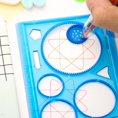 Spirograph Drawing Set – Geometry Stencils for Creative Art