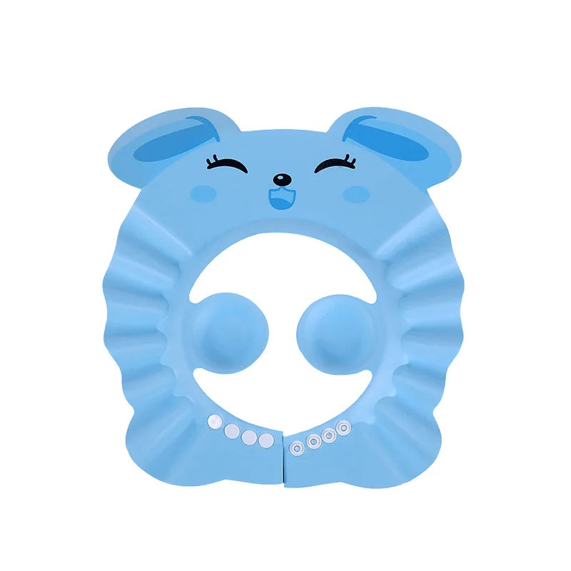 Baby Shower Cap Adjustable Bath Visor for Kids Shampoo Rinse Protection