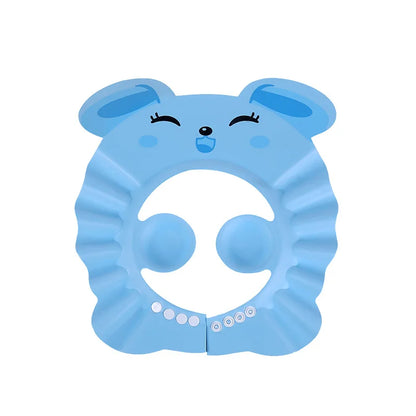 Baby Shower Cap Adjustable Bath Visor for Kids Shampoo Rinse Protection