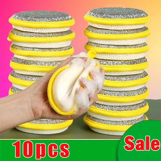 Double-Sided Dishwashing Sponge for Pots, Pans and Kitchen Cleaning