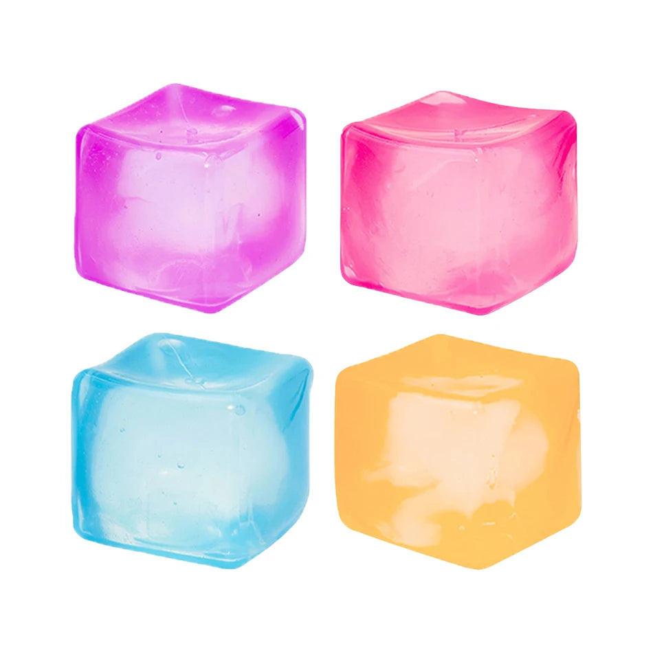 Slow Rising Fidget Cube – Soft Sensory Desk Toy for Adults & Teens