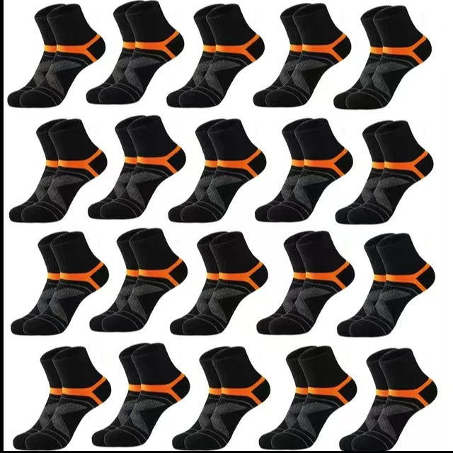 Men’s Sports Socks – 3 Pairs Hiking Running Basketball Socks