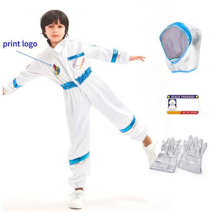 Astronaut Costume – Kids Space Jumpsuit for Halloween & Parties