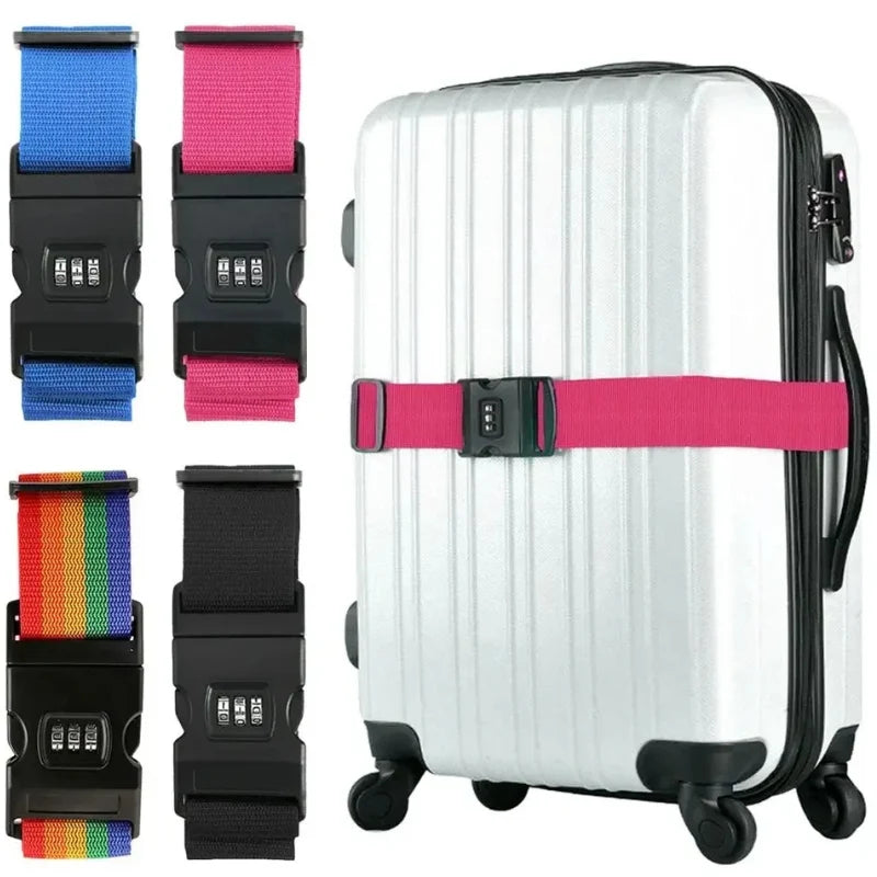 Adjustable Luggage Strap for Suitcase and Travel Baggage