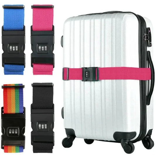 Adjustable Luggage Strap for Suitcase and Travel Baggage
