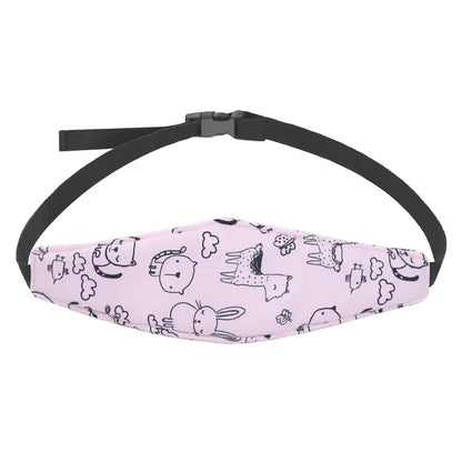Baby Car Seat Head Support – Adjustable Stroller Belt