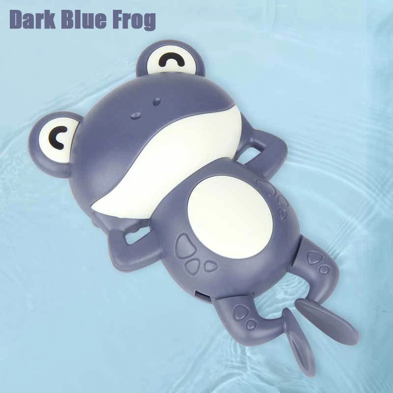 Baby Bath Toys – Wind-Up Swimming Turtle & Whale Water Toys