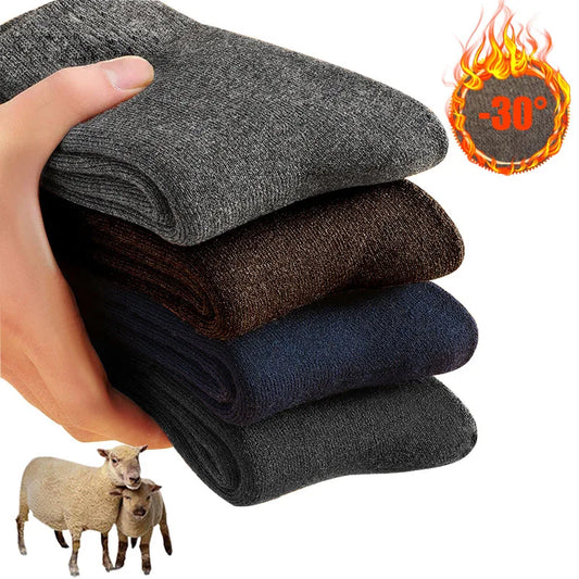Warm Wool Socks Thick Winter Socks for Men & Women