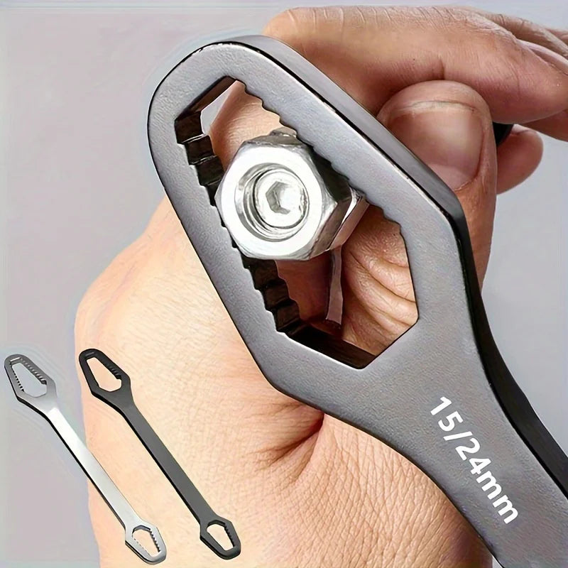 Universal Adjustable Wrench – Double Ended Self-Tightening Tool